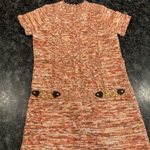 Girls KC Parker by Hartstrings Sweater Dress with Horse Bits - size 10/12